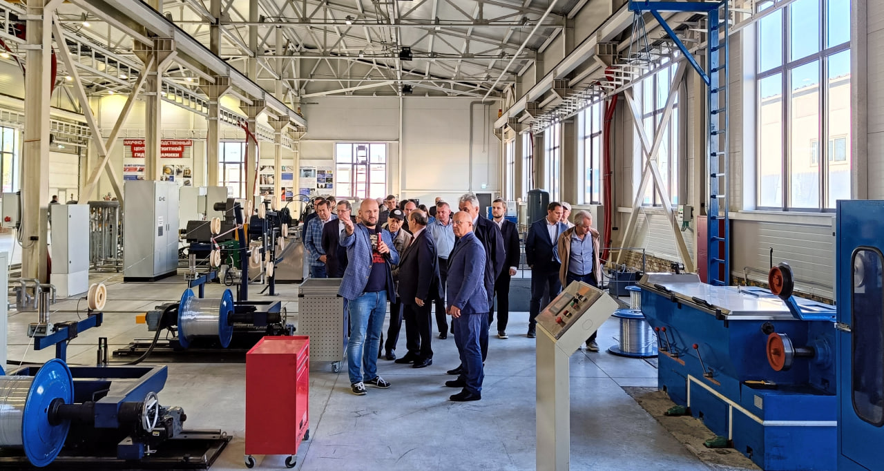 A new non-ferrous metallurgy equipment plant has opened in Krasnoyarsk.